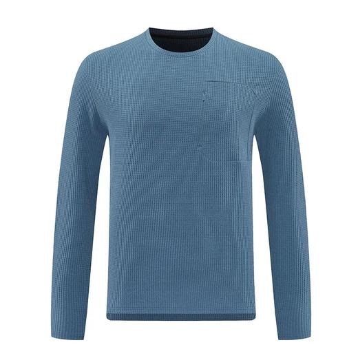 迪桑家25秋季新款运动长袖！定制运动透气功能面料，胸口立体拉链运动口袋， 商品图0