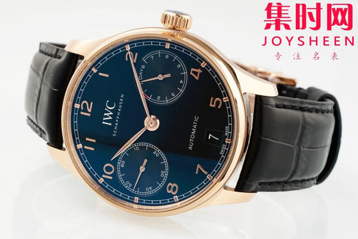 万国AZ葡萄牙系列七日链腕表 葡七 男士腕表 集时分针、日期、小秒和动显于一身 商品图4