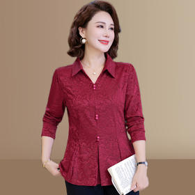 FW 6166洋气时尚小衫上衣服长袖t恤