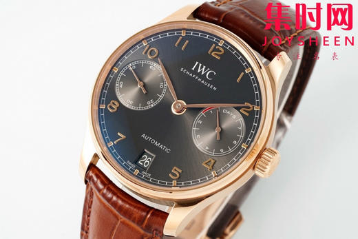 万国AZ葡萄牙系列七日链腕表 葡七 男士腕表 集时分针、日期、小秒和动显于一身 商品图2