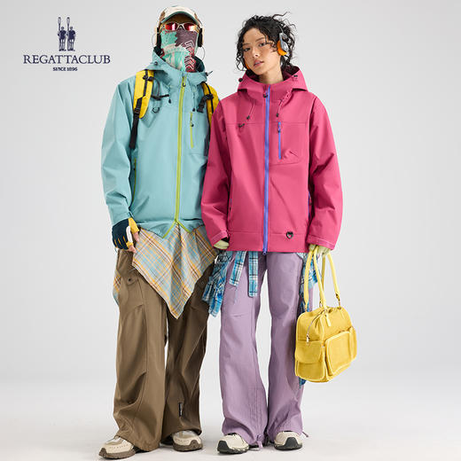 热卖！秋冬爆款！英国品牌 赛艇俱乐部 REGATTA CLUB 情侣户外三合一冲锋保暖外套 轻盈保暖 防风百搭 8色可选 商品图1
