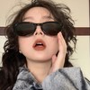 【复古高级感🖤】复古猫眼小脸墨镜 女高级感ins黑色小框防晒造型拍照太阳眼镜-小脸神器猫眼墨镜，拍照凹造型必备！✨防晒+时髦=出街C位！ 商品缩略图1
