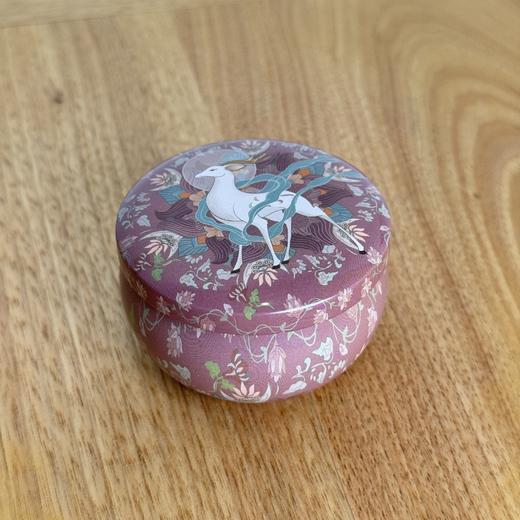 【 飘香敦煌·铁盒熏香蜡烛】敦煌小众香薰蜡烛 花香家用办公室香薰 商品图0