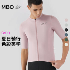 MBO男子气质短袖骑行服C100-A 25年夏季新款专业户外骑行运动上衣  (经销商专拍链接，非经销商拍单不发货)