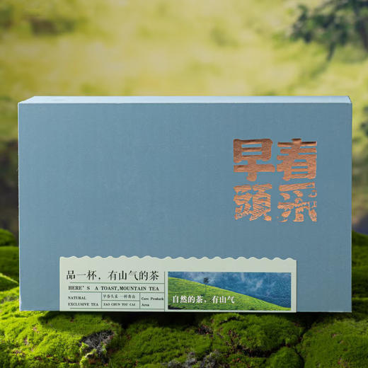 【洛阳发货】早春头采【双瓷罐 兰色】45元一套/一件10套 商品图1