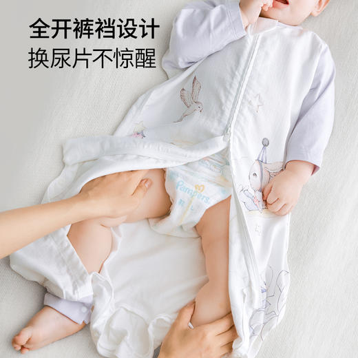 【云优选】BUBBLE TREE儿童防踢被子神器a类四层六层纱布睡袋宝宝大童四季通用 商品图2