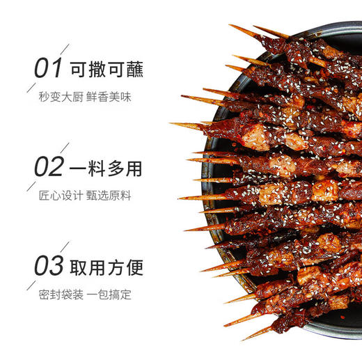 吉得利 烤肉蘸料五香味小包装加外袋300g*2袋—rxs 商品图2