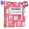 【中商原版】伦敦 Walker全景立体书系列 精美折叠插画 London Panorama Pops 英文原版 Sarah McMenemy 商品缩略图0