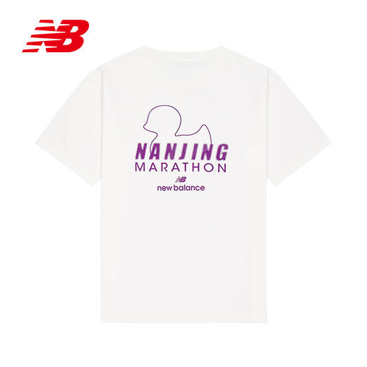 NEW BALANCE/NB南马限定系列男款运动跑步舒适短袖T恤 商品图1