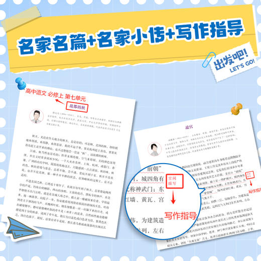 跟着名家去旅行-文学旅行团 同步教材高频考点！（全4册） 商品图2