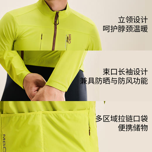 MBO男子骑行风衣CLW50A高质感防风衣25年新款 商品图2