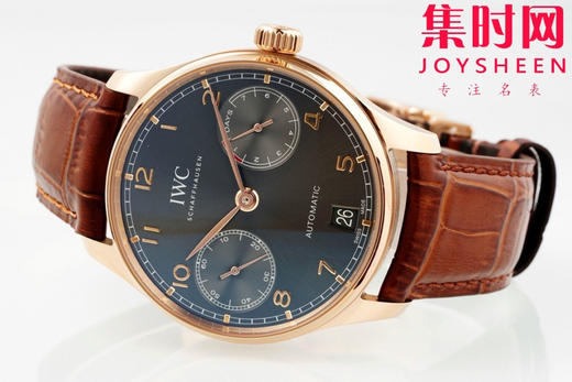 万国AZ葡萄牙系列七日链腕表 葡七 男士腕表 集时分针、日期、小秒和动显于一身 商品图4