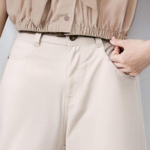 【商场同款】诗凡黎亲肤天丝牛仔裤25秋新款百搭长裤女3G7251191 商品图2