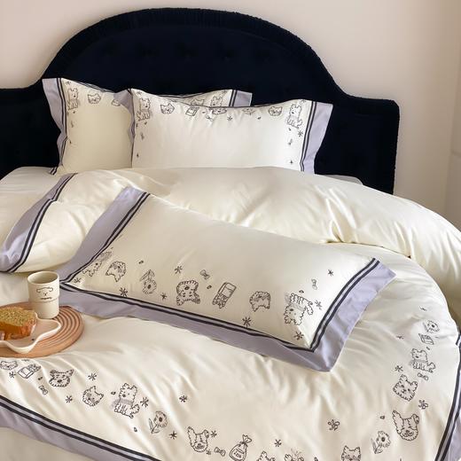 自然醒50支全棉磨毛四件套系列-汪星萌主AN 商品图8