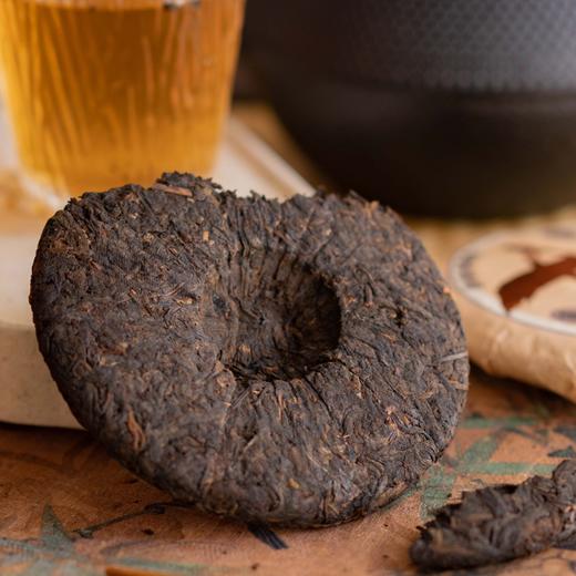 疯抢中！！【活“gai”发财·洪海古树普洱礼盒】100g*2饼普洱熟茶+100g*2饼普洱生茶 好喝好寓意 茶香饱满 节日好礼/送手提礼袋 商品图8