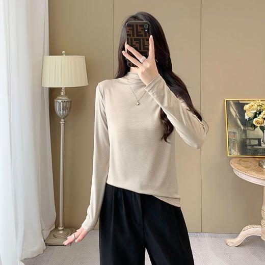 【169元2件】女士中领莱赛尔打底衫T恤百搭打底衣【FF25808】 商品图4