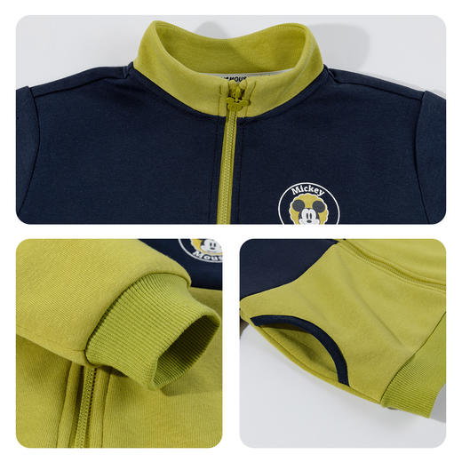 迪士尼男童25款秋季前开外套套装ZD3ET032 商品图3