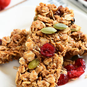 有机燕麦谷物棒综合口味  2盒（80g/盒）