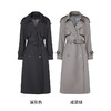 DH25YYS6609休闲气质通勤双排扣加长风衣RJ029 商品缩略图1