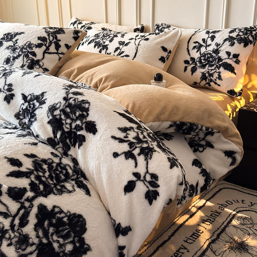 自然醒美拉德风格兔毛系列四件套QJ 商品图9