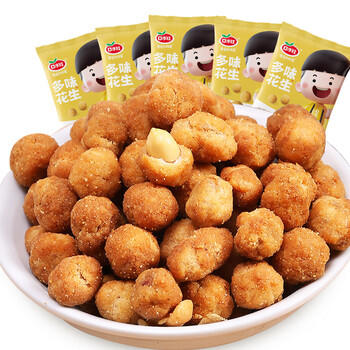 口水娃多味花生五香味290g坚果炒货花生米休闲零食酒友圈小吃 商品图0