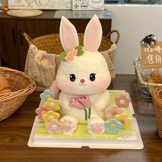 多款~加高rabbit小兔子小动物卡通蛋糕-低糖处理无添加 商品图0