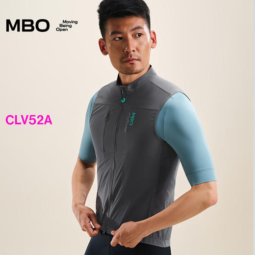 MBO男子高质感防风马甲CLV52A户外运动储物骑行马甲 商品图0