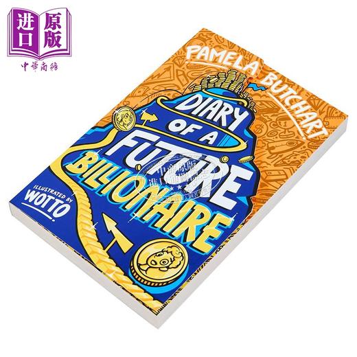【中商原版】未来亿万富翁日记 获奖作家帕梅拉 布莱德 列 Diary of a Future Billionaire 英文原版 Pamela Butchart 搞笑小说 商品图3