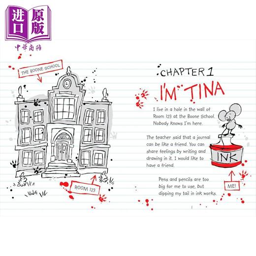 【中商原版】两个搞怪小伙伴 失去的财富 Tuck and Tina and the Lost Fortune 英文原版 趣味插画冒险故事书 进口童书 6岁+ 商品图1