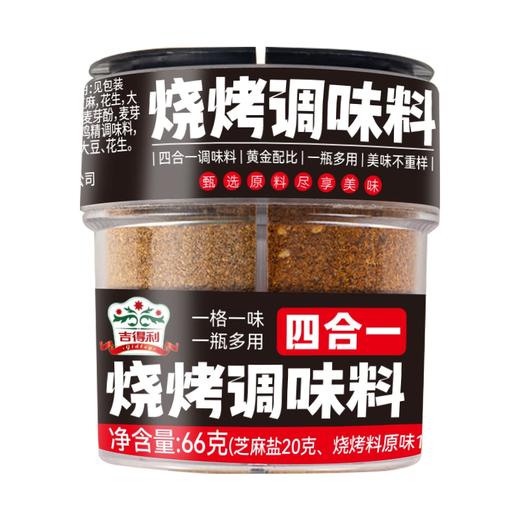 吉得利 四合一烧烤料组合（孜然粉13g+芝麻盐20g+烧烤料原味18g+烧烤料香辣味15g)66g*3罐—rxs 商品图0