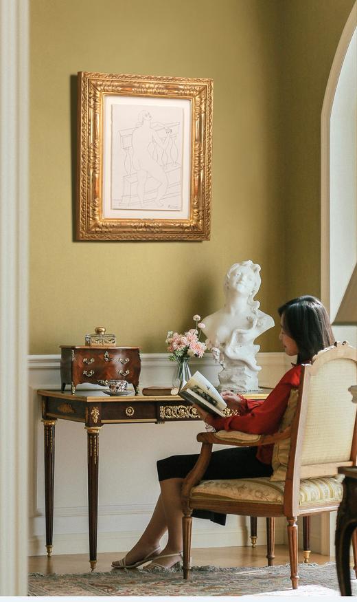 独角鹿西洋古董西班牙艺术巨匠毕加索签名创作出品纸本铅笔版画 商品图1