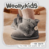 woollykids小羊沃利宝宝真皮童鞋雪地靴男女童皮毛一体防滑学步鞋 商品缩略图1