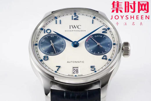 万国AZ葡萄牙系列七日链腕表 葡七 男士腕表 集时分针、日期、小秒和动显于一身 商品图3