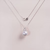 阮仕珍珠 玄月系列G18K金澳白珍珠吊坠11-12mm 正圆 微瑕 极强光（赠送银链） 商品缩略图0
