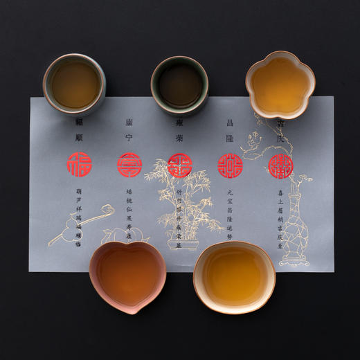 上新了故宫汝窑五福杯 ，五种中国古典之美，169元一套（5杯）【G】 商品图7