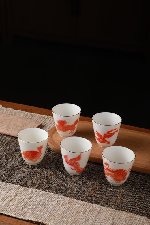 福瑞吉祥茶具套杯（五头T瑞） 商品图8