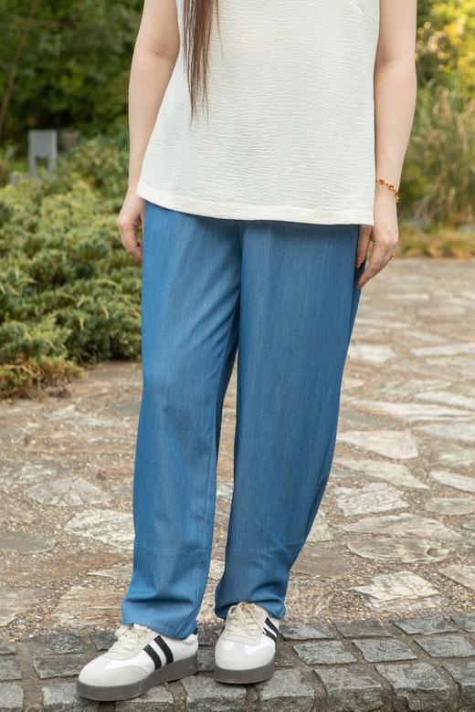 现货，今日秒发【两穿 仿牛仔裤】很遮肉！直筒裤、小脚裤，下摆扣子2穿设计！仿牛仔面料，亲肤透气，柔软舒适，垂坠感非常好！ 商品图7