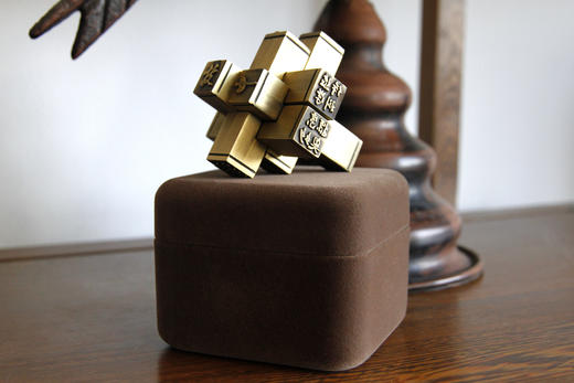 【长春航展、九三阅兵纪念品-新品重磅】特尔博-科教金属产品 鲁班锁 榫卯结构可拼装 |  活字印刷可盖章  一物多用彰显古代智慧 商品图9