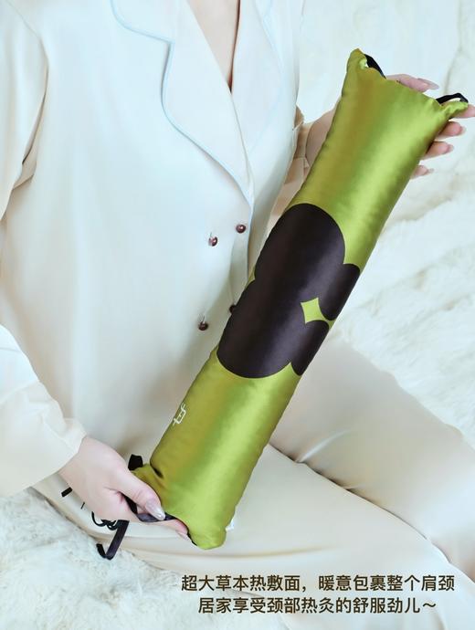 有了Ta家里2000块的枕头瞬间不香了，太好睡了！ 【真不二脖颈加热枕】首创草本药熏+热敷灸疗+弧形牵引，三效合一！✌️ ✅真正适合国人体型的理疗药熏枕 商品图2