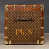 独角鹿西洋古董1910年代法国顶级奢侈品牌路易威登出品Monogram帆布经典老花款行李箱 商品缩略图3