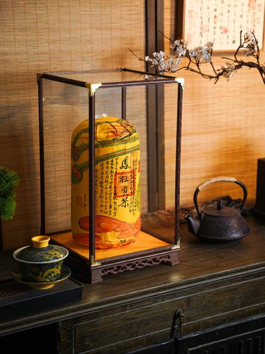 【龙凤柱】2025年原料，七周年特别狂欢，超级福利，爱茶人的宝物全网仅古寨春独家福利，拥有既是一种荣耀，拍下加送同款龙珠70克 商品图1