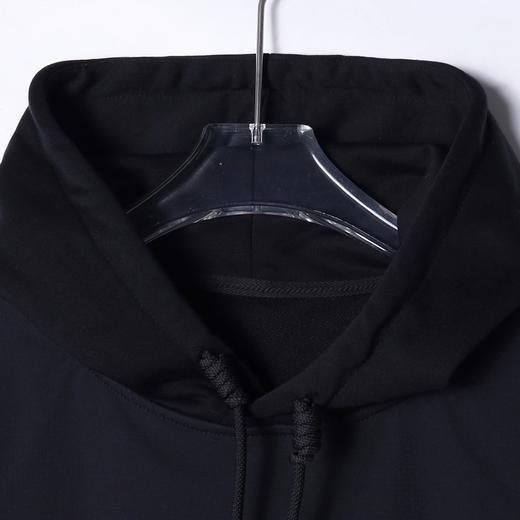 11302SDSA男士秋冬新款痞帅男装潮流纯色假两件连帽卫衣宽松百搭上衣 商品图2