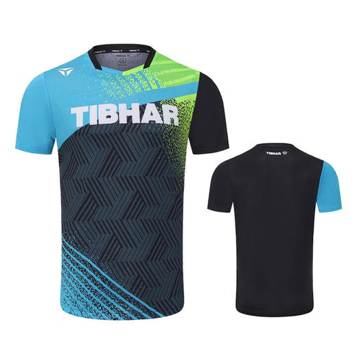 Tibhar挺拔儿童乒乓球服运动童装短袖球衣比赛服璀璨4.0速干透气运动短袖02613 商品图5