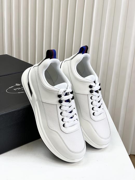 P**rada 男士商务撞色休闲运动鞋 商品图11