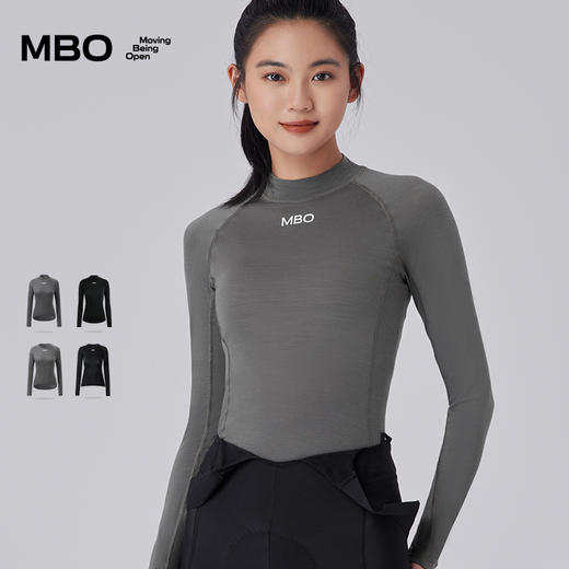 MBO Merino Tencel 女子 秋冬 天丝美利奴羊毛长袖打底衫 B350 (经销商专拍链接，非经销商拍单不发货) 商品图3