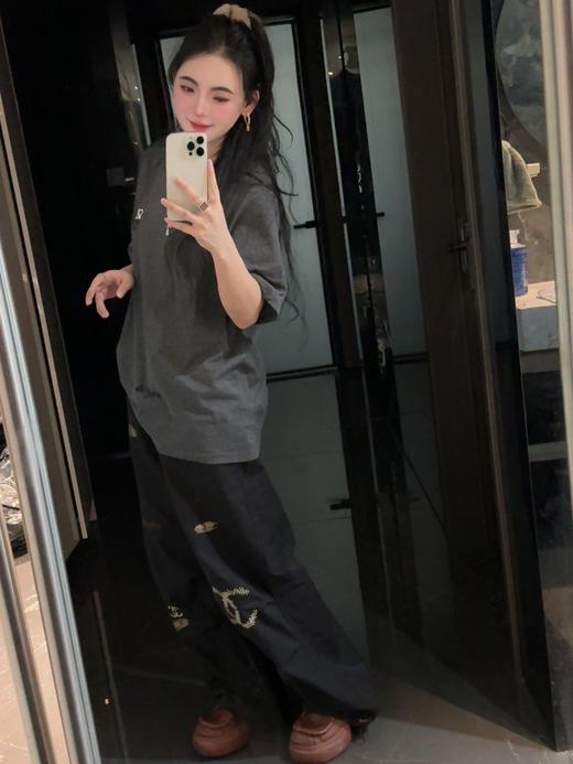 情侣款 香家工装阔腿裤 商品图5