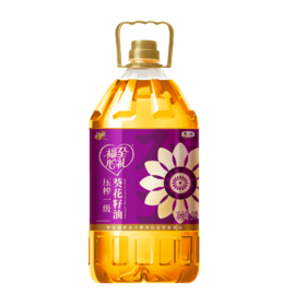 【自营】中粮福临门福至心礼压榨一级葵花籽油5L