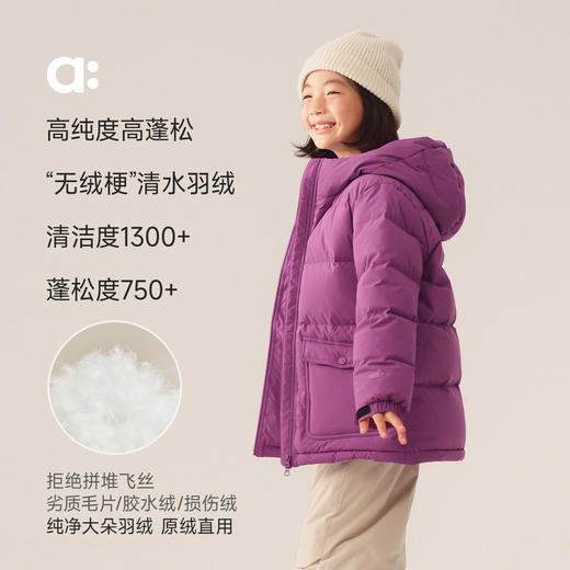 儿童红嘴雁经典羽绒服(48小时内发货)-幼岚2025 商品图1
