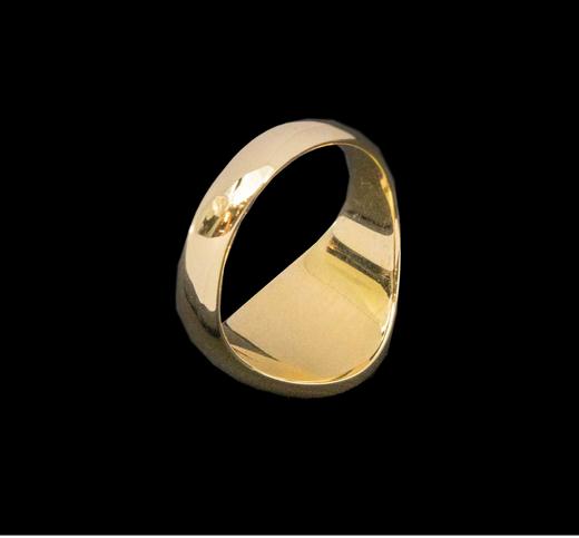 独角鹿西洋古董法国出品18K黄金精雕冠冕金星纹章主题印章戒指古董珠宝 商品图4