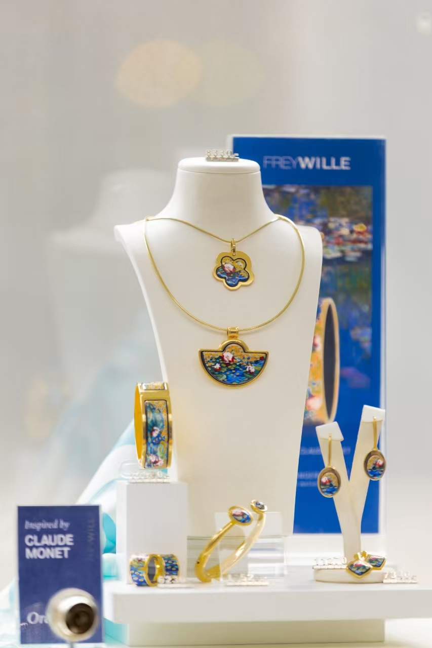 【FREYWILLE】纪念莫奈•橘园系列珐琅珠宝